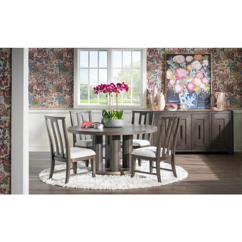 Lancia Complete Round Dining Table