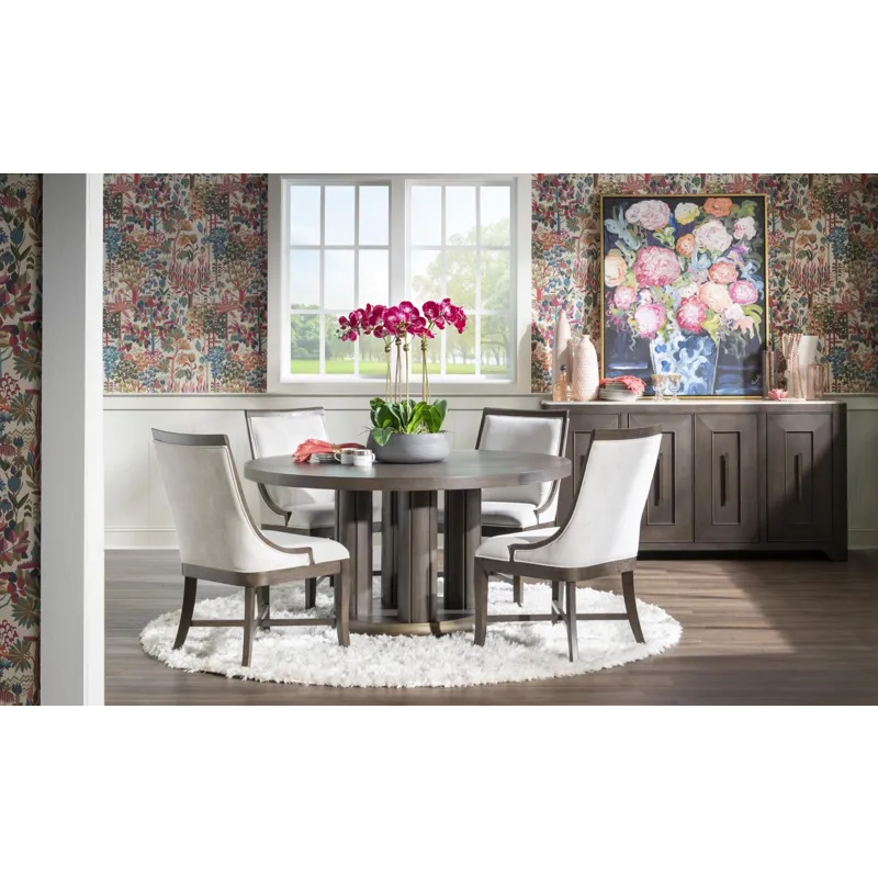 Lancia Complete Round Dining Table