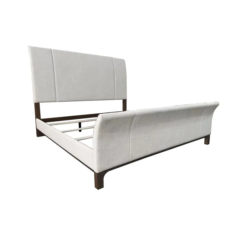 Harmony Complete Upholstered Sleigh Bed - King