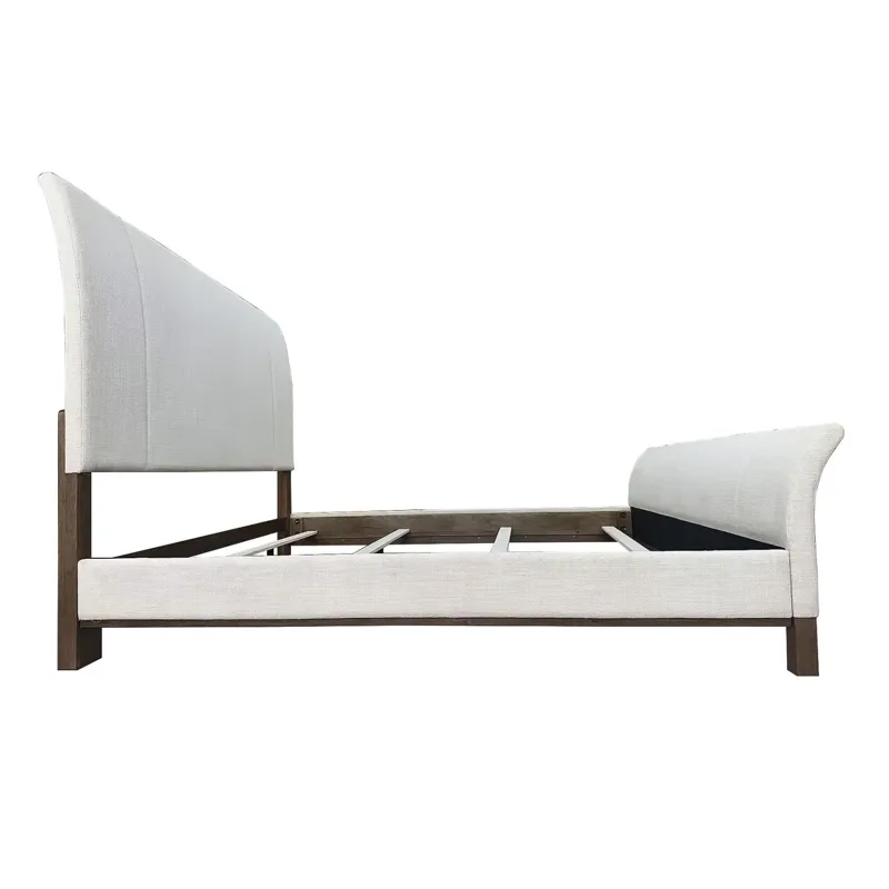 Harmony Complete Upholstered Sleigh Bed - King