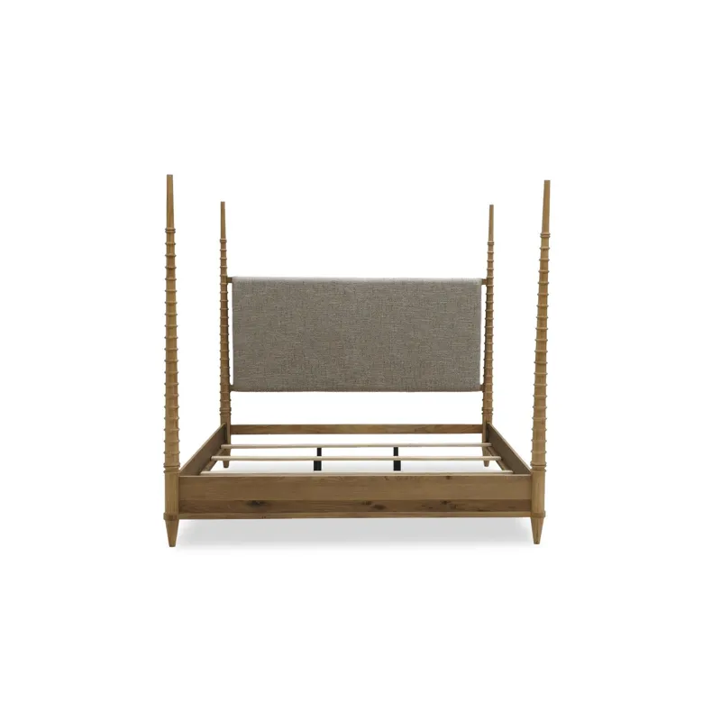 Seraphina Upholstered Poster Bed - Queen