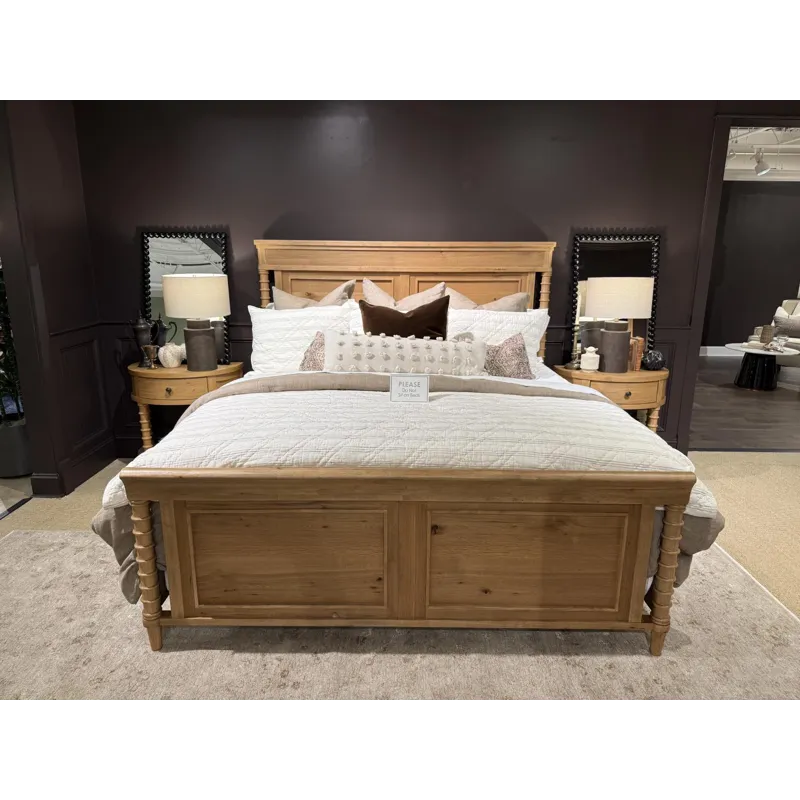 Seraphina Panel Bed - Queen