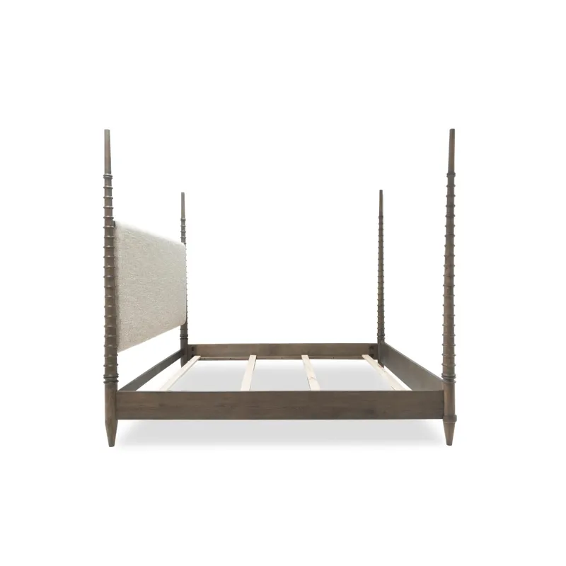 Seraphina Upholstered Poster Bed - Queen