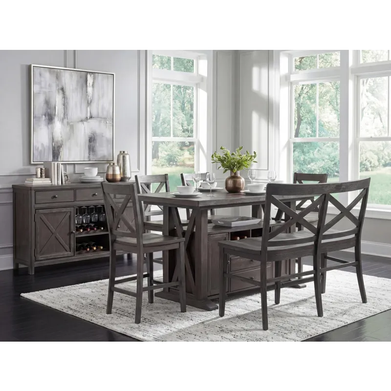 Briarwood 4 PC  Counter Height Dining Set