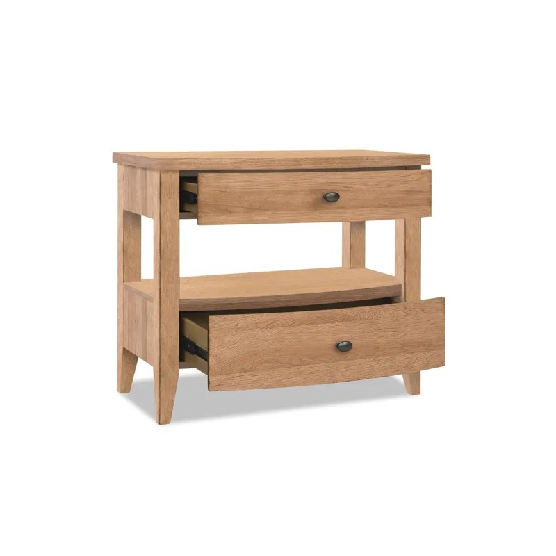 Today\'s Traditions Open Nightstand 2 Drawers