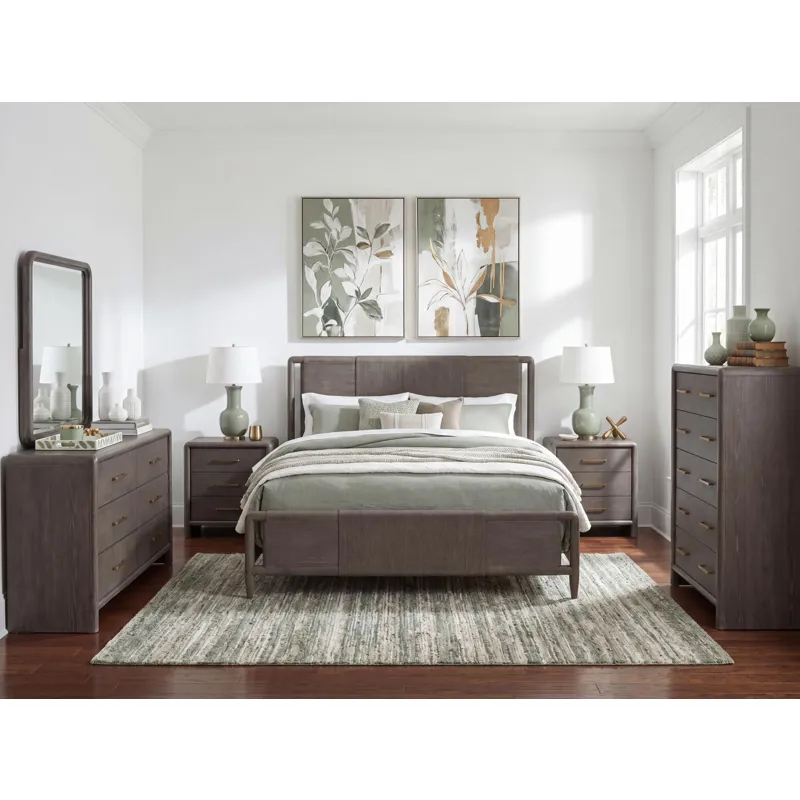 Maren Complete Woven Panel Bed