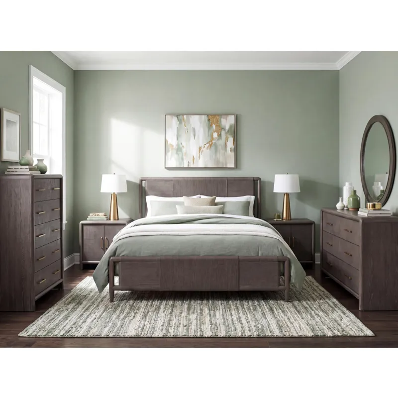 Maren Complete Woven Panel Bed
