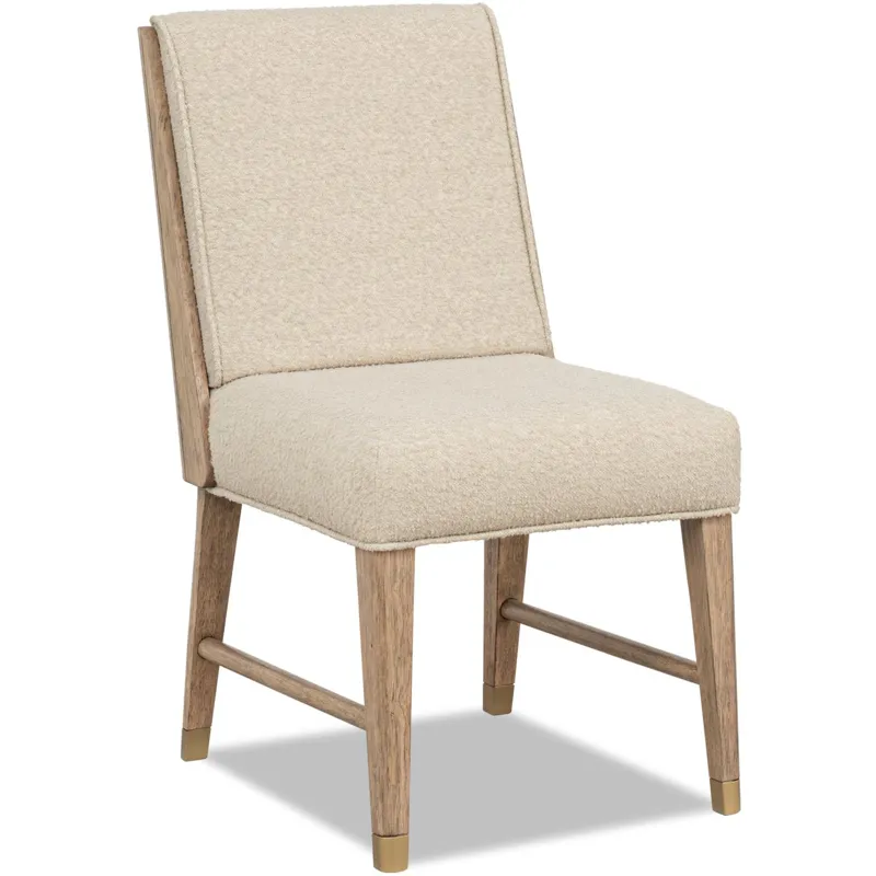 Alden Wood Back Upholstered Side Chair