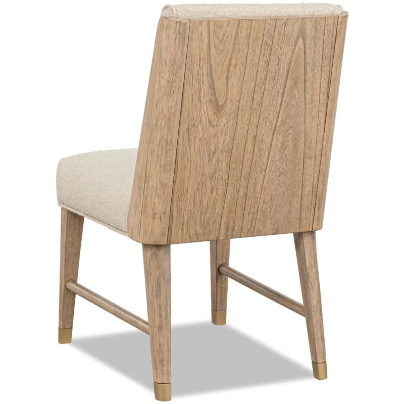 Alden Wood Back Upholstered Side Chair