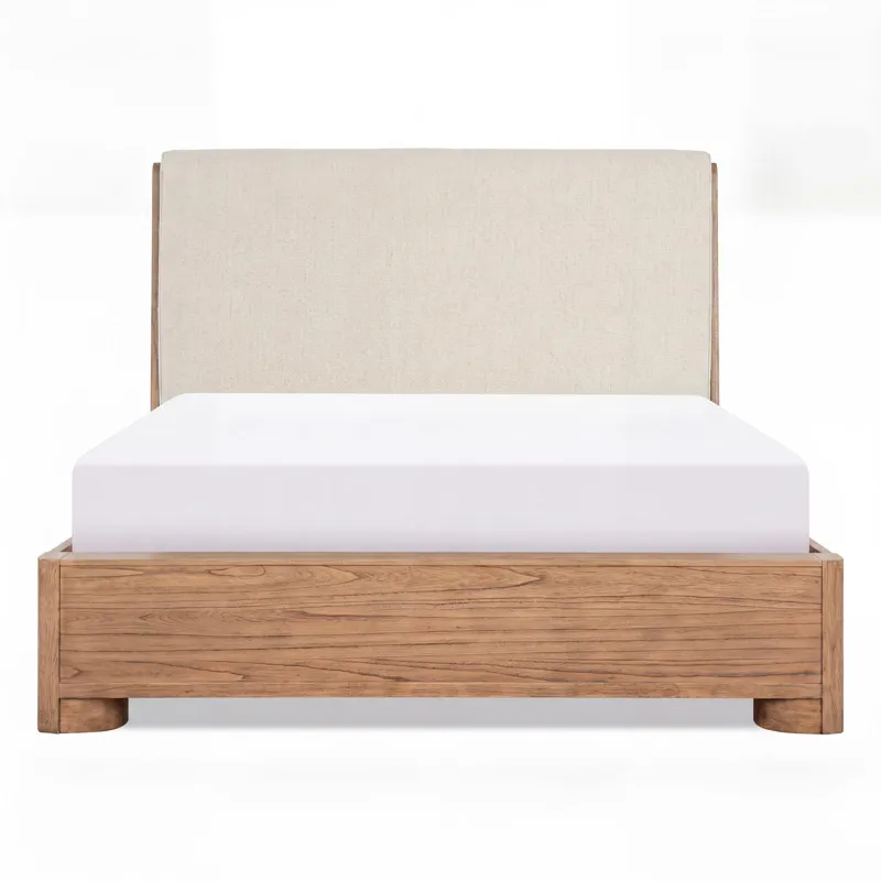 Alden Upholstered Shelter Headboard - King