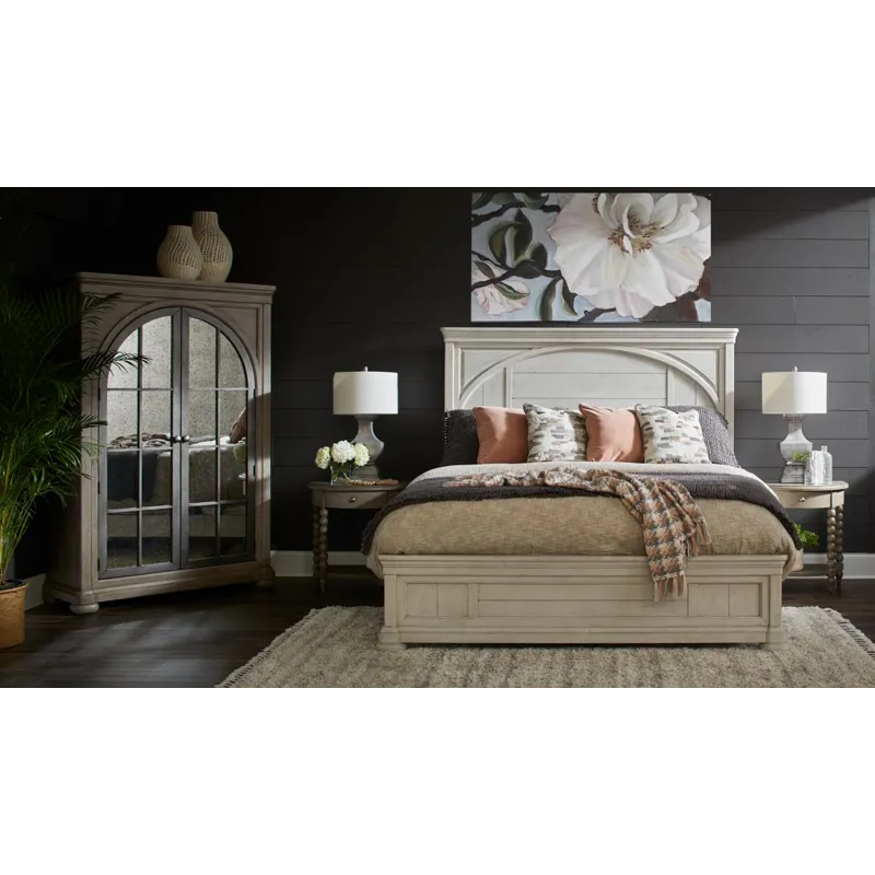 Nashville Ty Complete Panel Bed, Ca - King