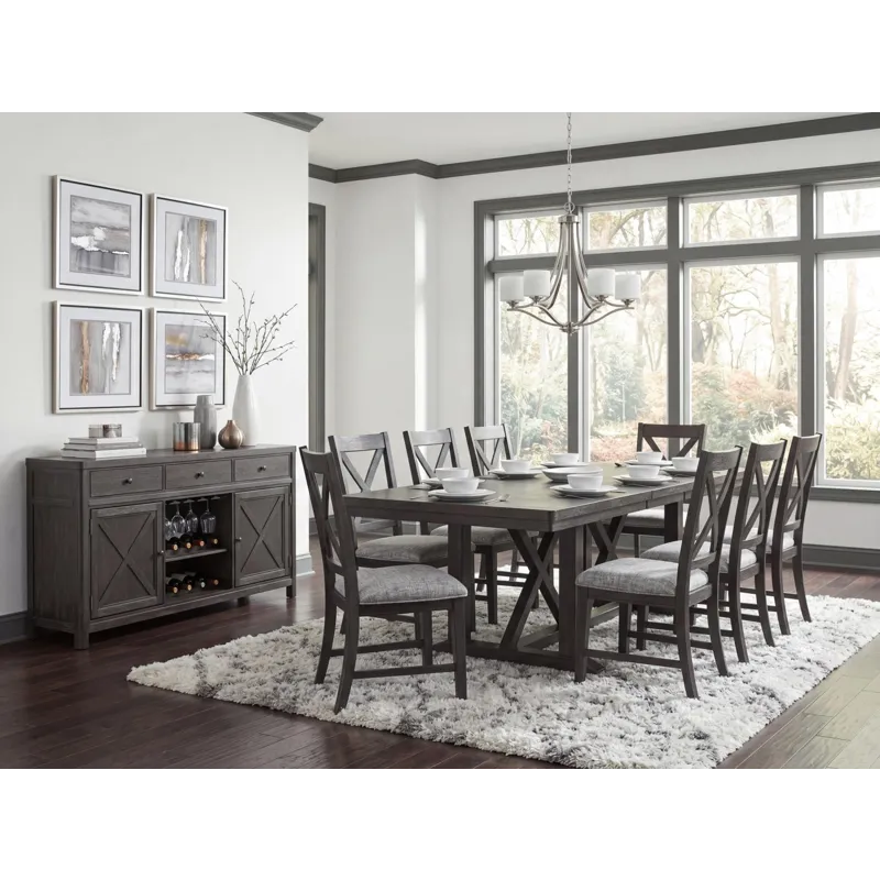 Briarwood 5 PC Trestle Dining Set