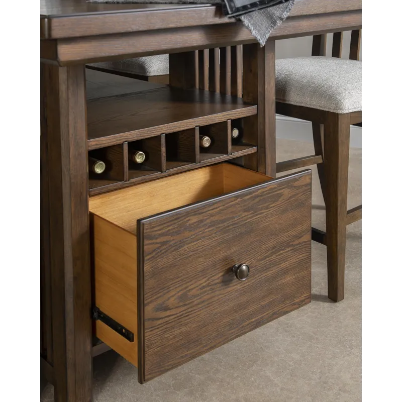 Langley 5 PC Counter Height Dining Set