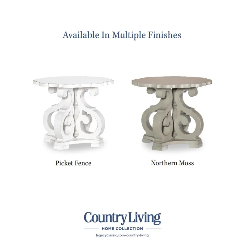 Vintage Market Corbel Base End Table