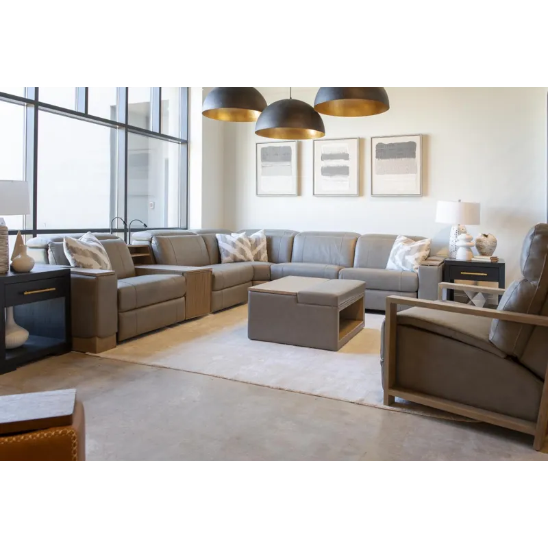 Luna Verona Fossil P2 Armless Recliner