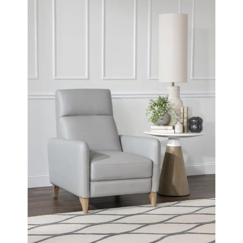 Tate Verona Smoke Pushback Recliner