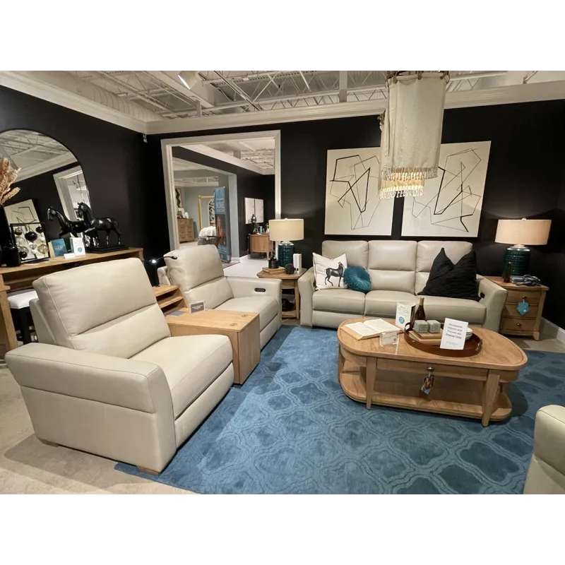 Today\'s Traditions Sofa Ravello Stone P2 Sofa W/Wood Ddt, W/2-18\" Down Blend Pillows