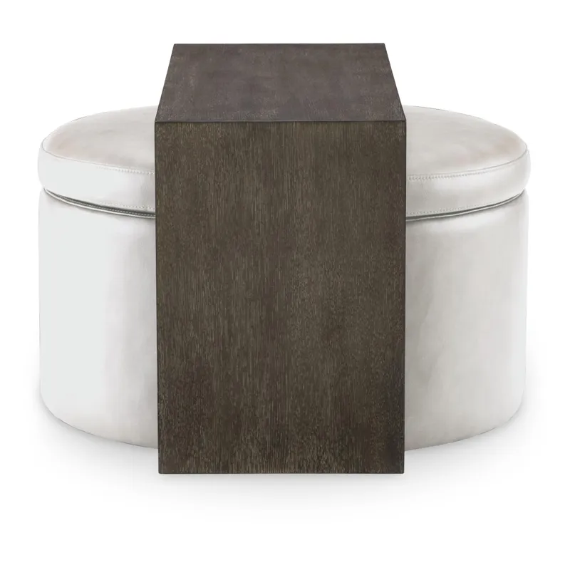 Luna Ravello Swivel Ottoman On Casters