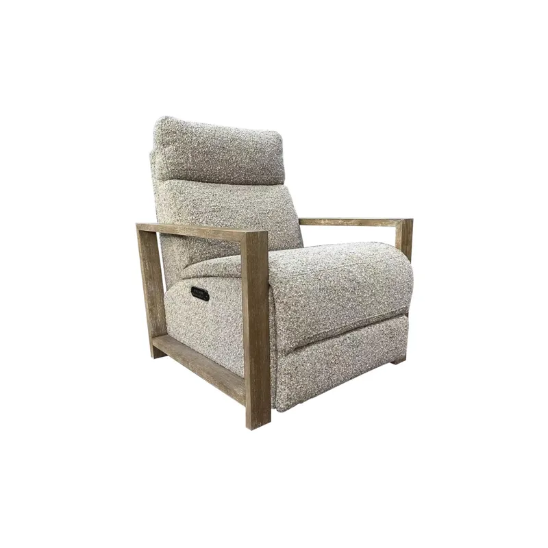 Kaya Verona Toffee P2 Wood Arm Recliner