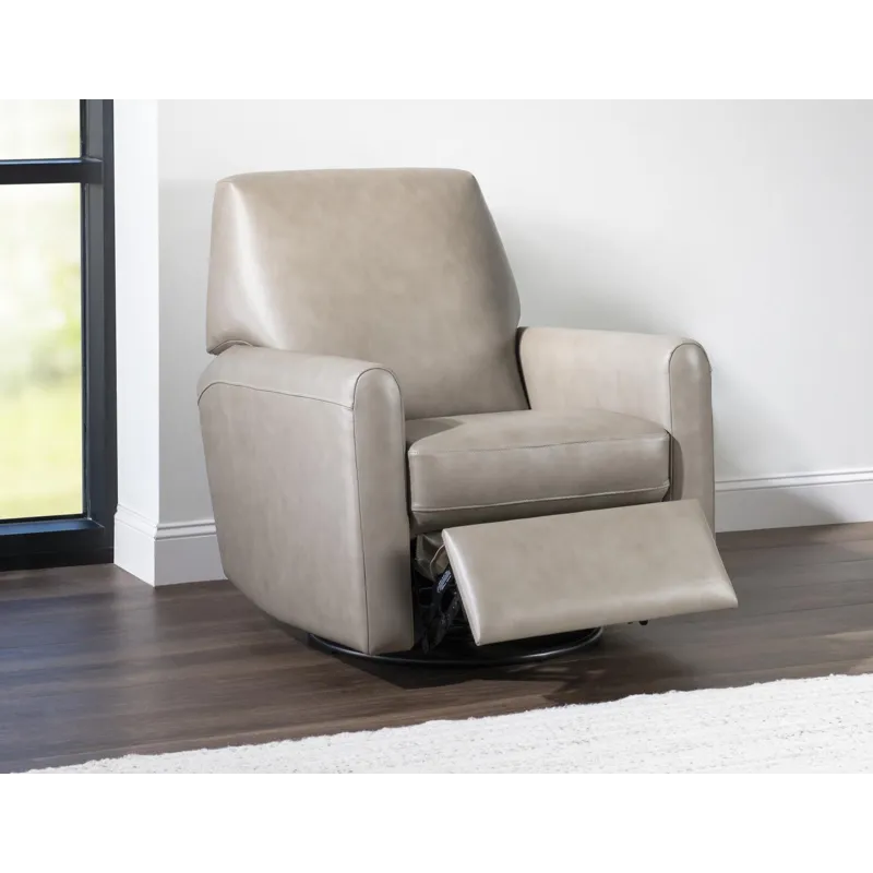 Recliners And Accents P1 Swivel Glider Shown In Verona Fossil
