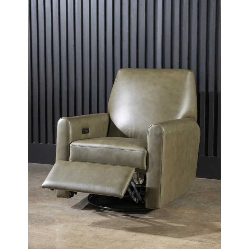 Recliners And Accents P1 Swivel Glider Shown In Ravello Ivy
