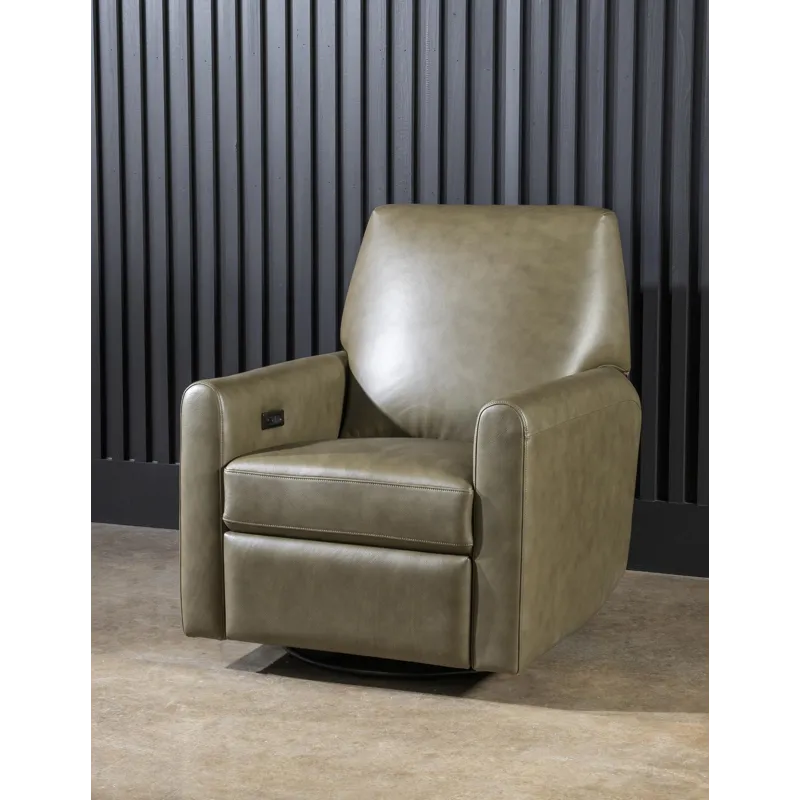 Recliners And Accents P1 Swivel Glider Shown In Ravello Ivy
