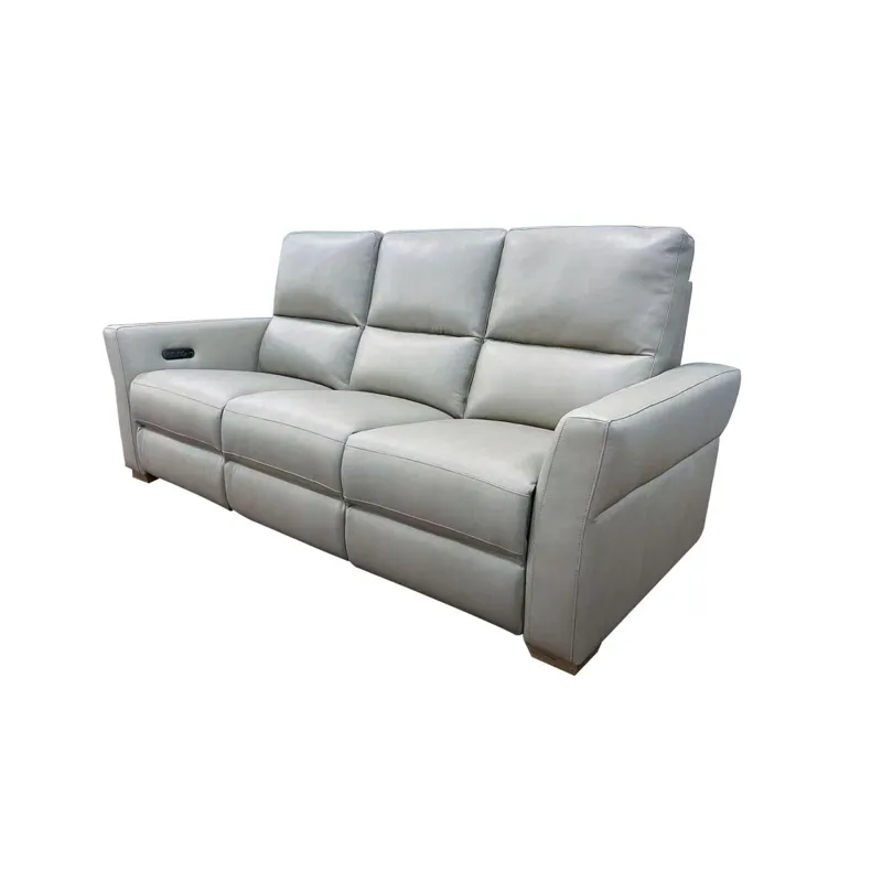 Today\'s Traditions Sofa Ravello Stone P2 Sofa W/Wood Ddt, W/2-18\" Down Blend Pillows