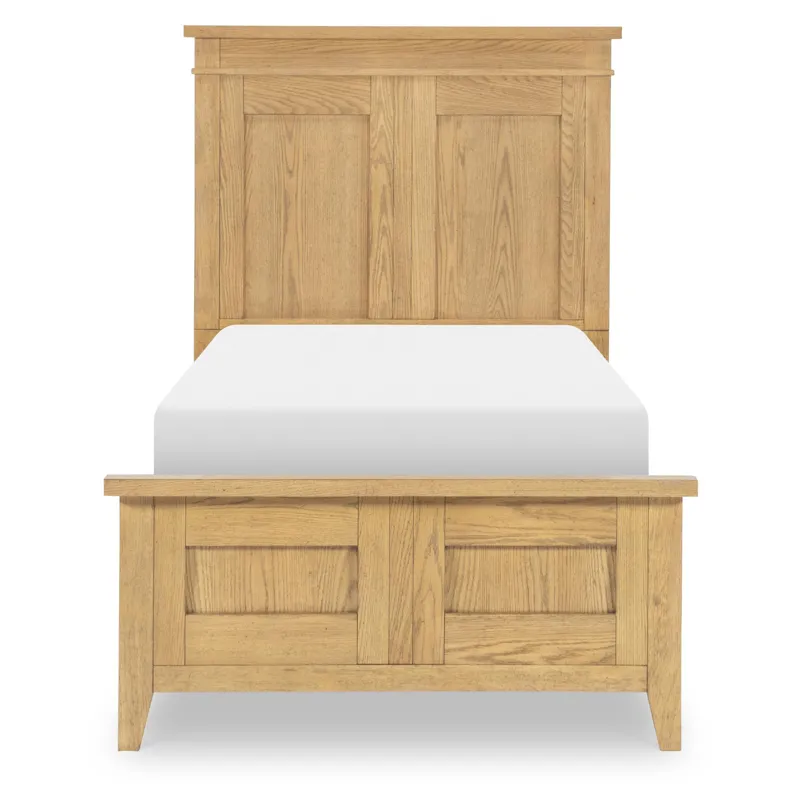Today\'s Traditions Complete Panel Bed Natural Hickory - Twin