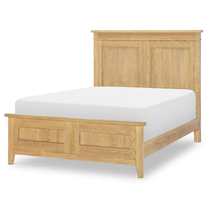 Today\'s Traditions Complete Panel Bed Natural Hickory - Full