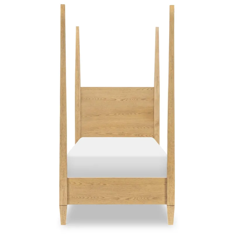 Today\'s Traditions Complete Poster Bed Natural Hickory - Twin