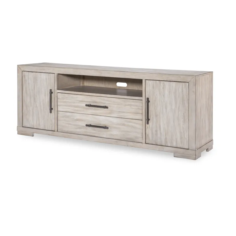 Westwood Light Entertainment Console Light Oak Finish