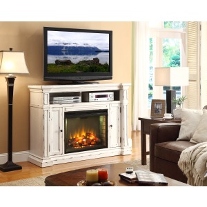 New Castle Media Center/Fireplace