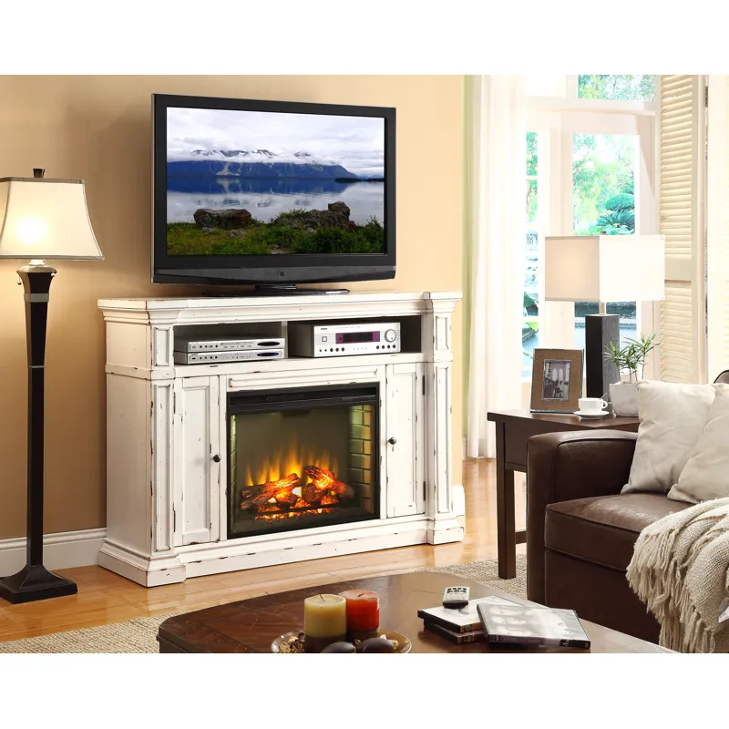 New Castle Media Center/Fireplace