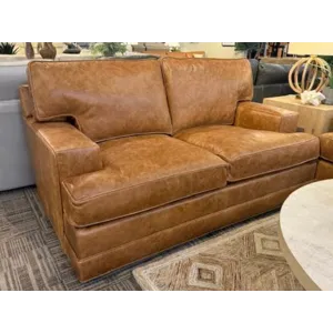 Tyson Leather Loveseat