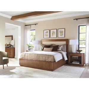 La Costa Pendry Upholstered Panel Bed 6/6 King