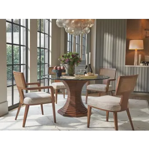 La Costa Serrano Custom Woven Side Chair