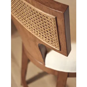 La Costa Calavera Woven Swivel Counter Stool