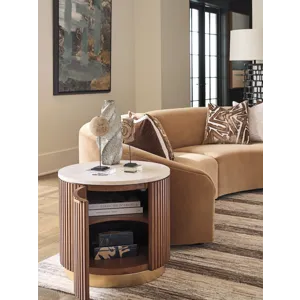 La Costa Avenida Round End Table