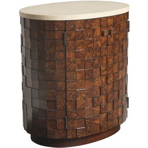 Rendezvous Morella Oval Nightstand