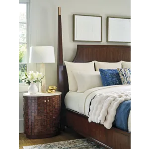 Rendezvous Morella Oval Nightstand