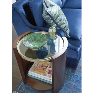Rendezvous Lennox Round Accent Table