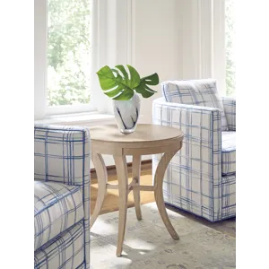 Sunday Morning Westbrook Round End Table