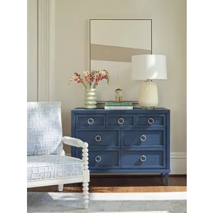 Sunday Morning Ocean Bluff Hall Chest