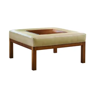 Lexington Leather Crandon Park Leather Ottoman