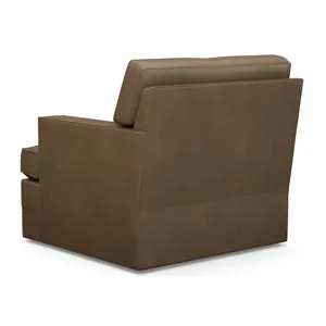 Couture Leather Tyler Leather Swivel Chair