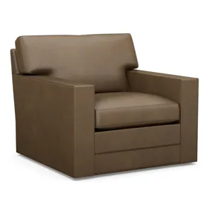 Couture Leather Braxton Leather Swivel Chair