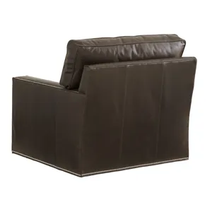 Couture Leather Braxton Leather Swivel Chair