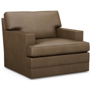 Couture Leather Tyson Leather Swivel Chair