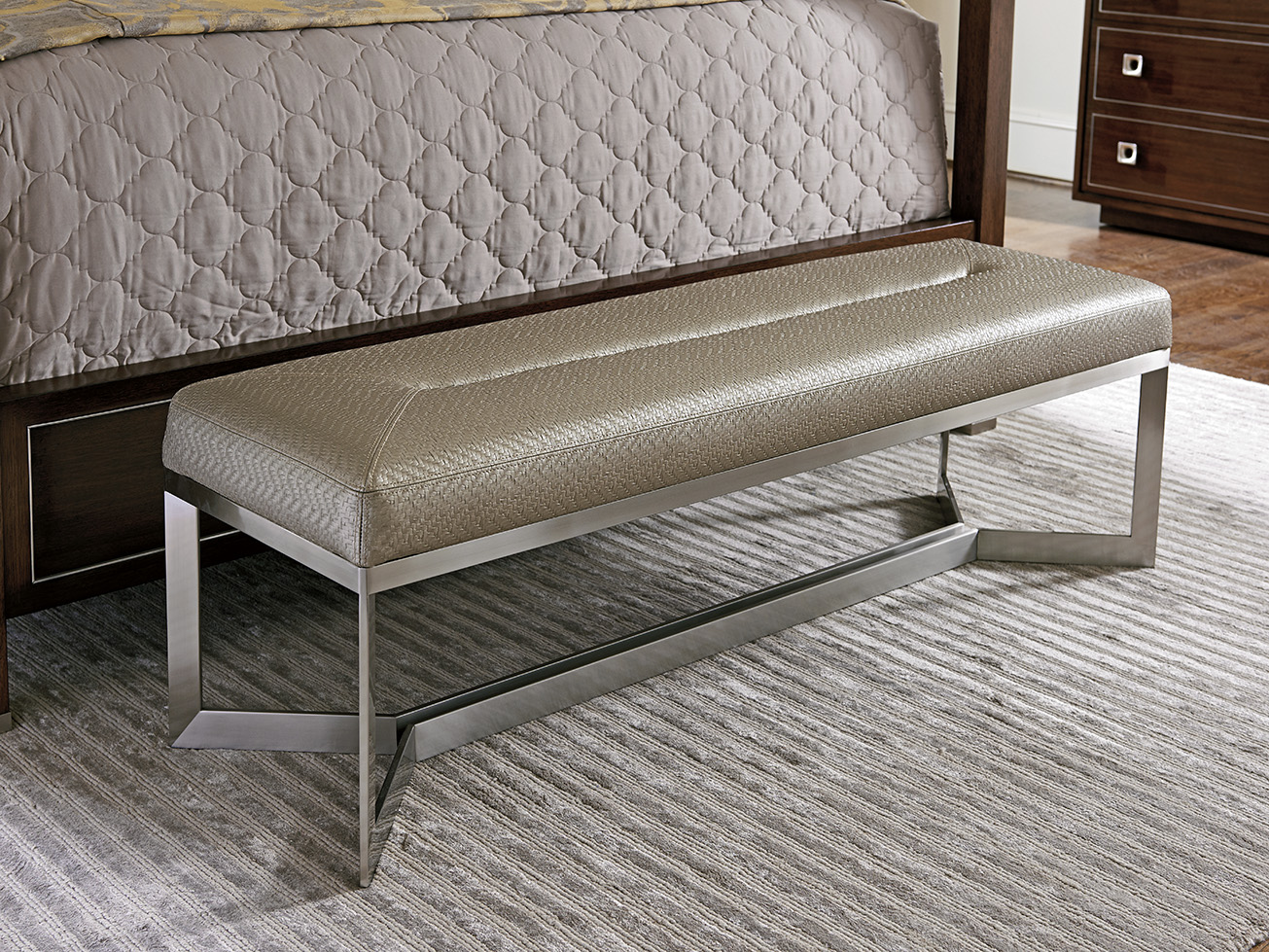 Amador Upholstered Bed Bench by Lexington Furniture 729536C