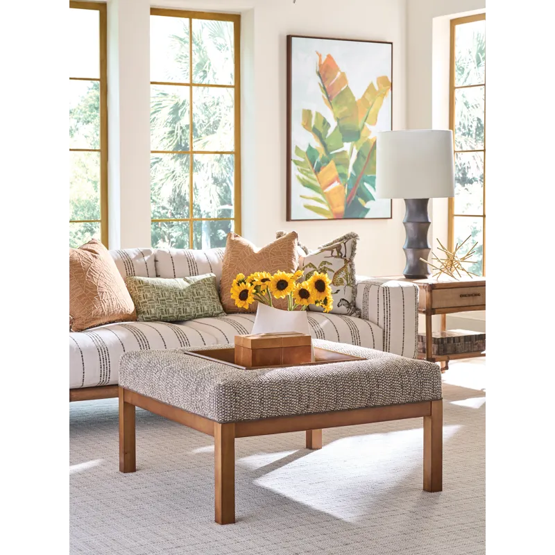 Lexington Upholstery Crandon Park Ottoman